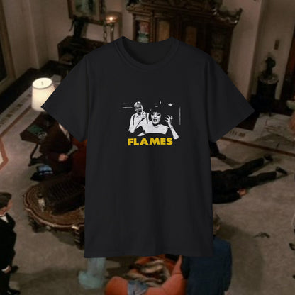 Clue Madeline Kahn FLAMES iconic scene t-shirt