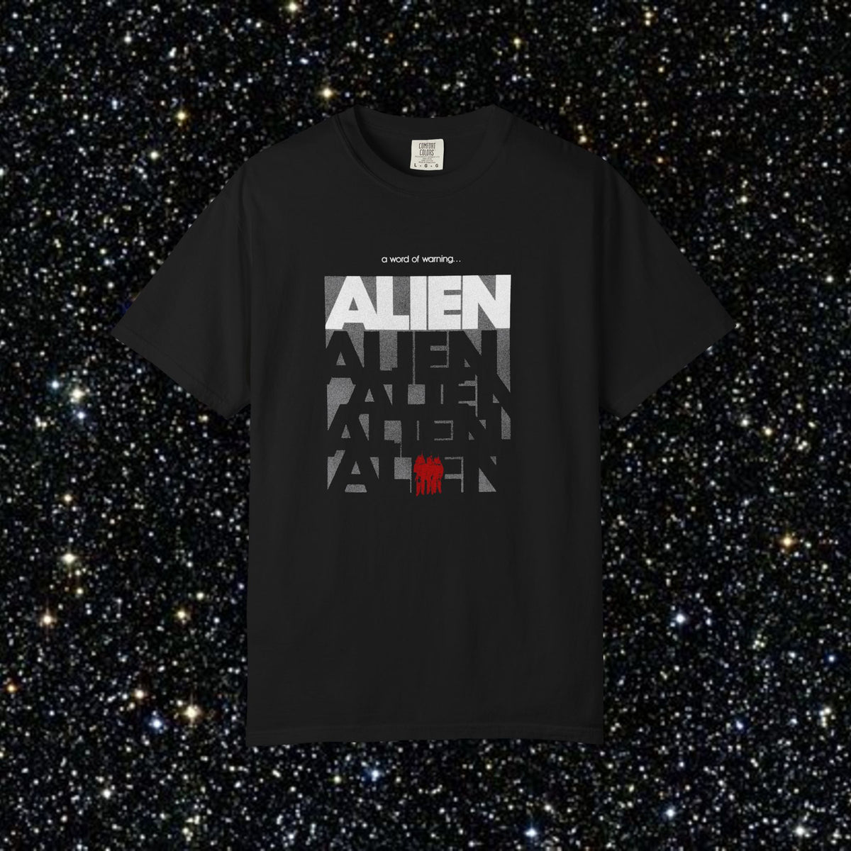 Alien — Typographic Repeat