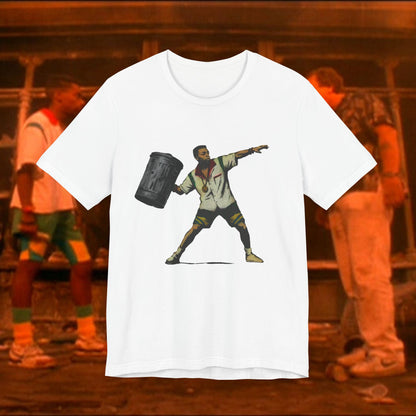 Banksy meets Spike Lee Do The Right Thing t-shirt