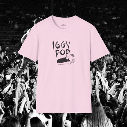 Iggy Pop live flyer Catalyst Santa Cruz T-Shirt