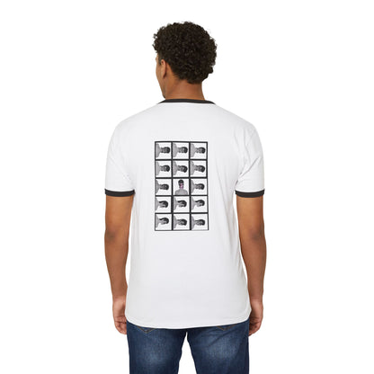 David Bowie 70's era double sided ringer T-Shirt