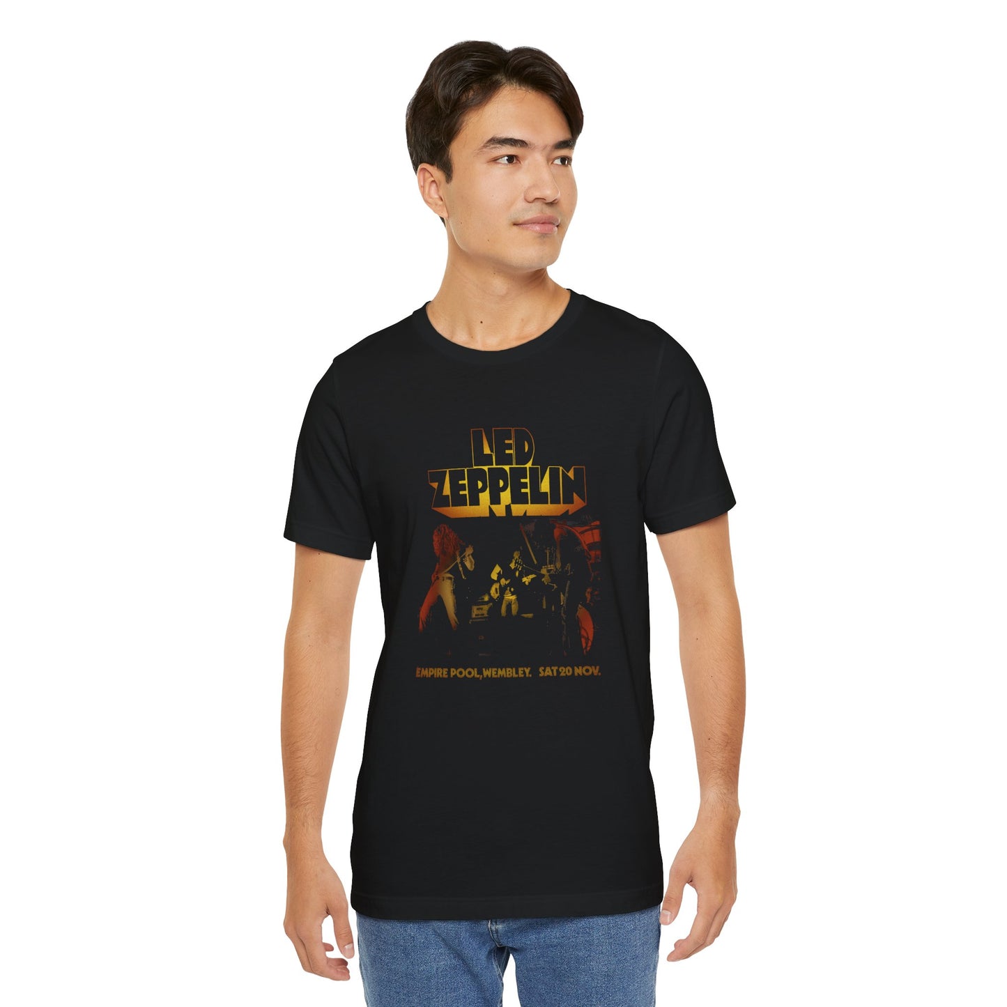 Led Zeppelin Tour Tee — Empire Pool Wembley Concert Shirt
