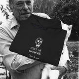 Charles Bukowski C’est La F*cking Vie original skull drawing Hoodie
