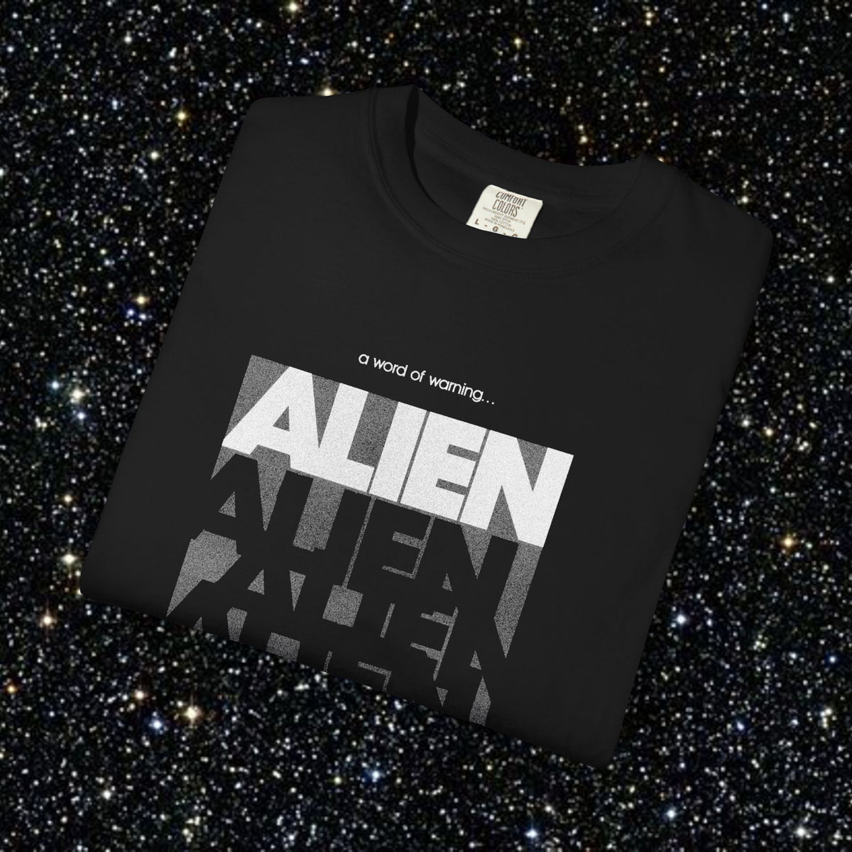 Alien — Typographic Repeat