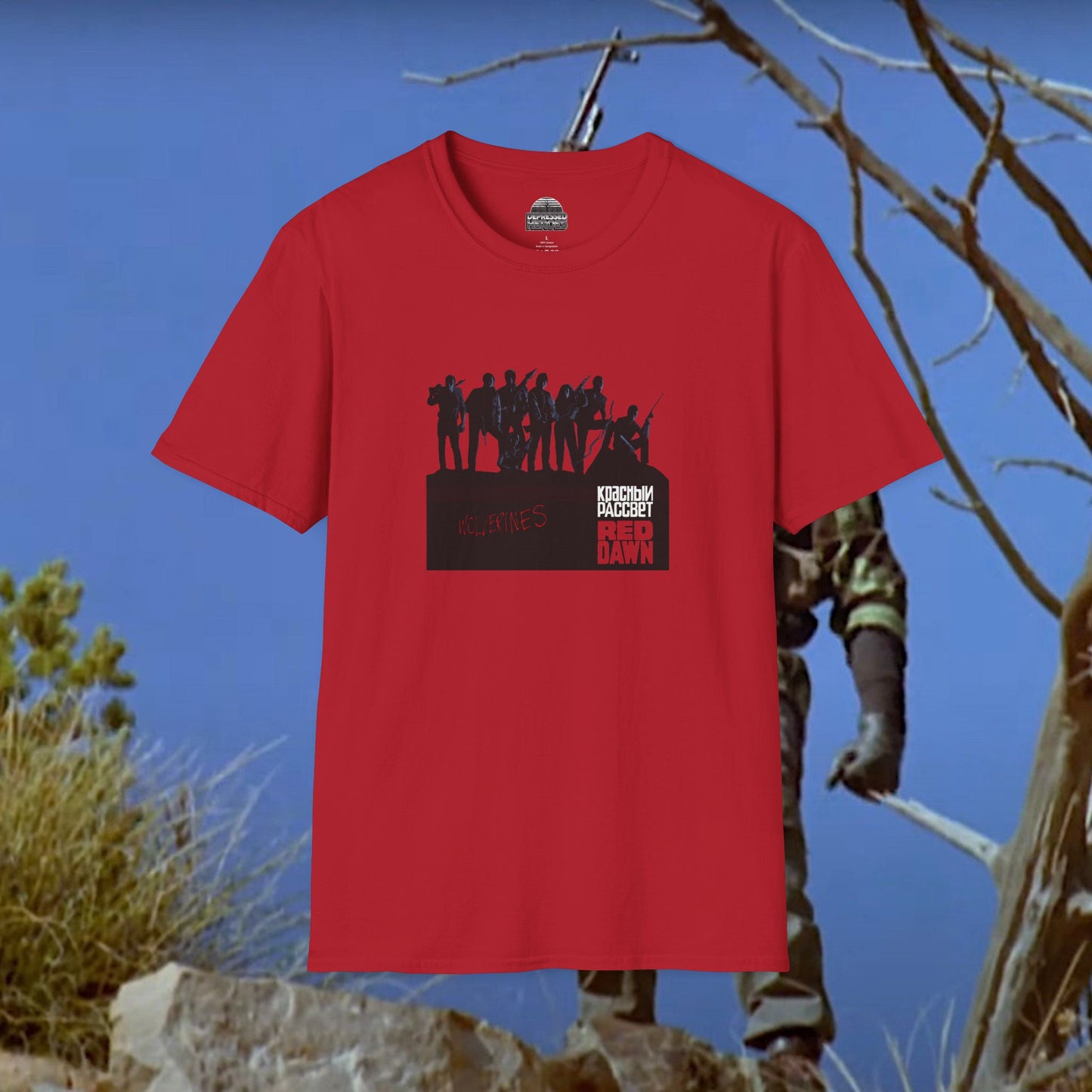 Red Dawn Cold 1984  T-Shirt | Gen X Retro Movie Tee