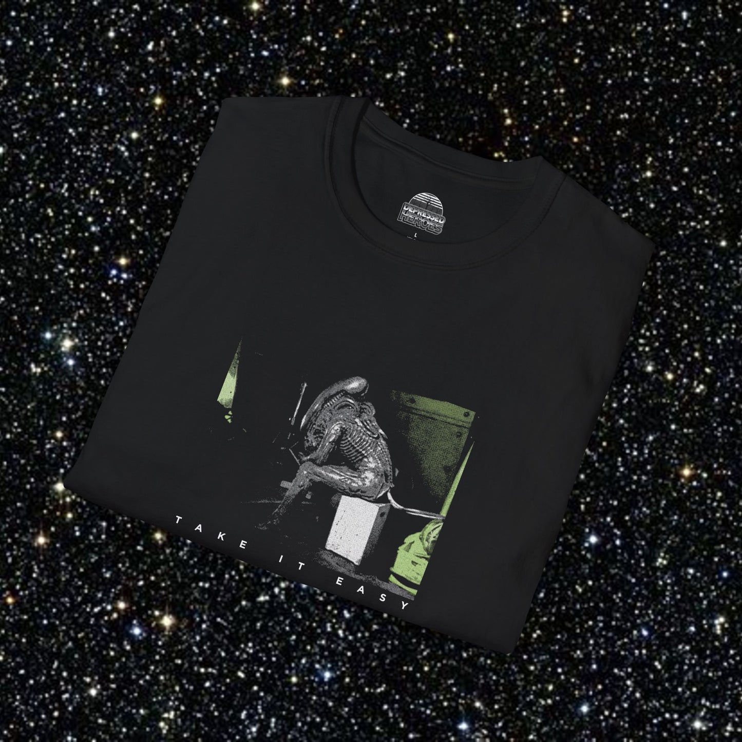 Alien Take It Easy| parody Tee