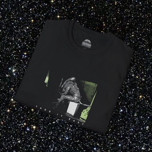 Alien Take It Easy| parody Tee