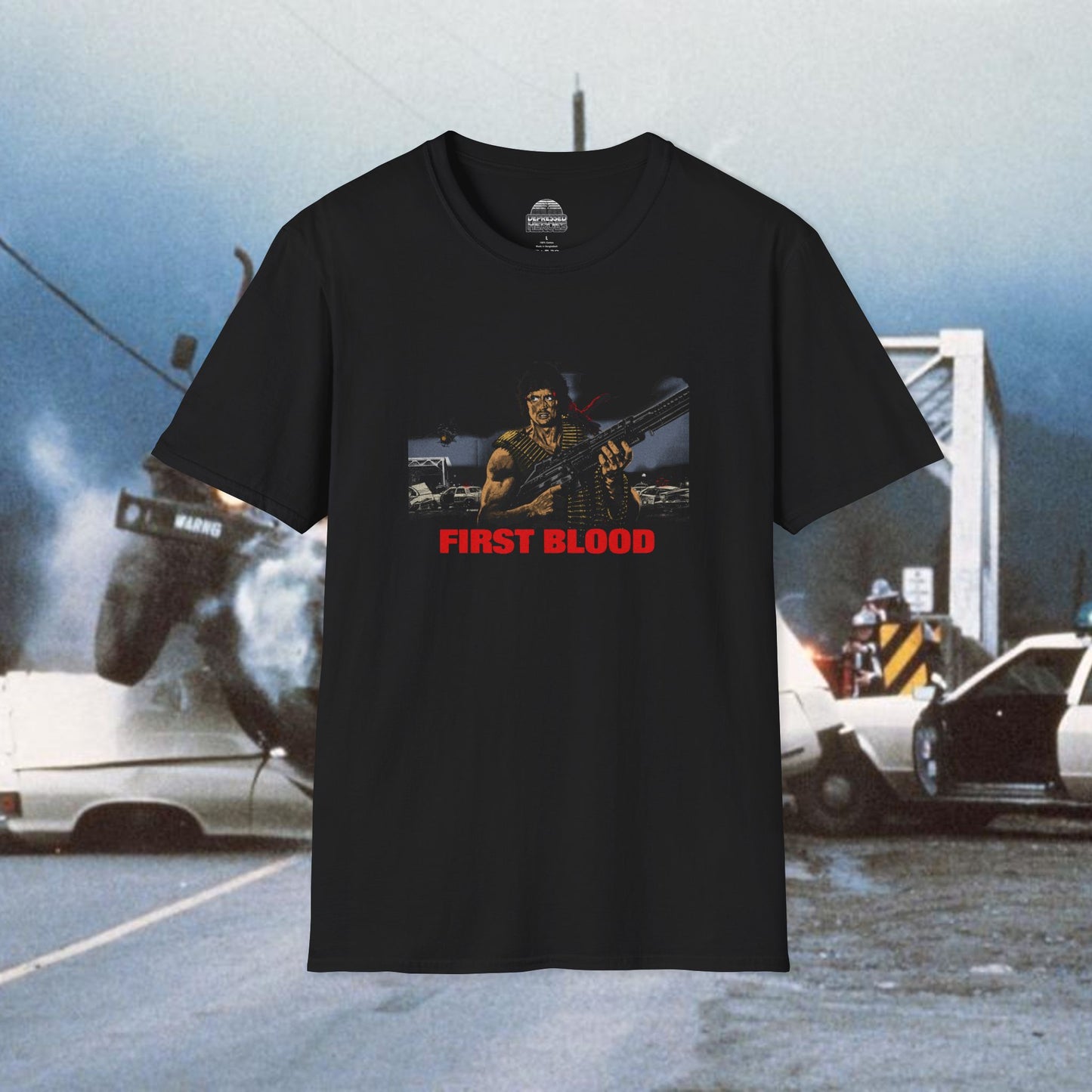 First Blood Rambo graphic T-Shirt | Vintage style soft Tee