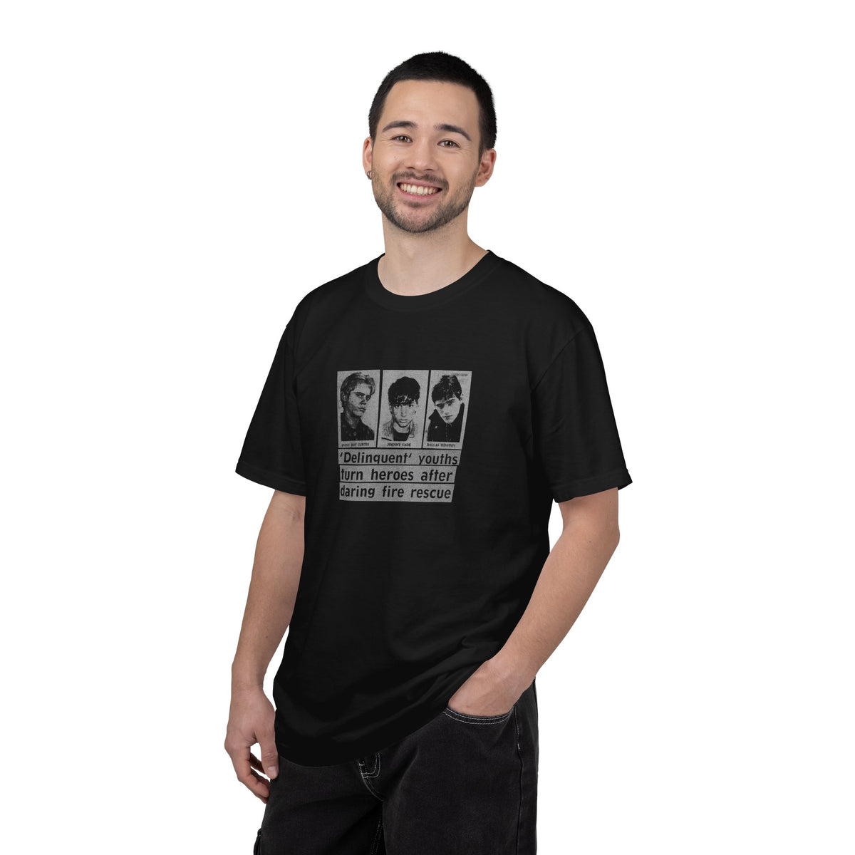 The Outsiders 'Delinquent Youth' double sided T-Shirt