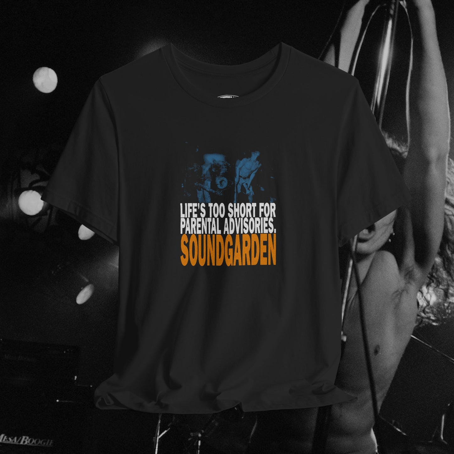 Soundgarden 'Life's Too Short for Parental Advisories' Band Tee