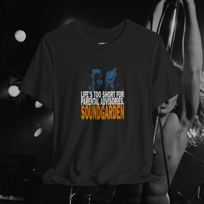Soundgarden 'Life's Too Short for Parental Advisories' Band Tee