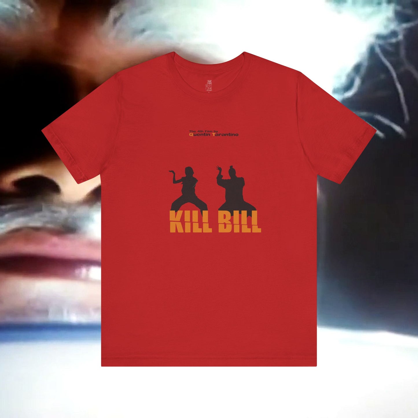 Kill Bill Silhouette T-Shirt — Martial Arts Retro Movie Tee