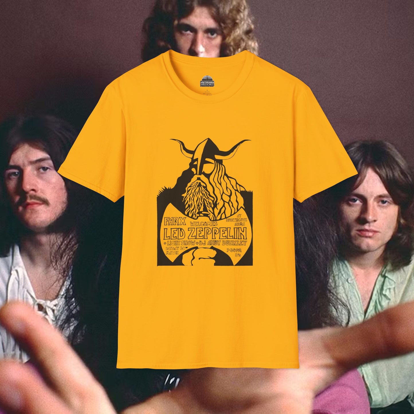 Zep at Northcote Arms vintage ad T-Shirt