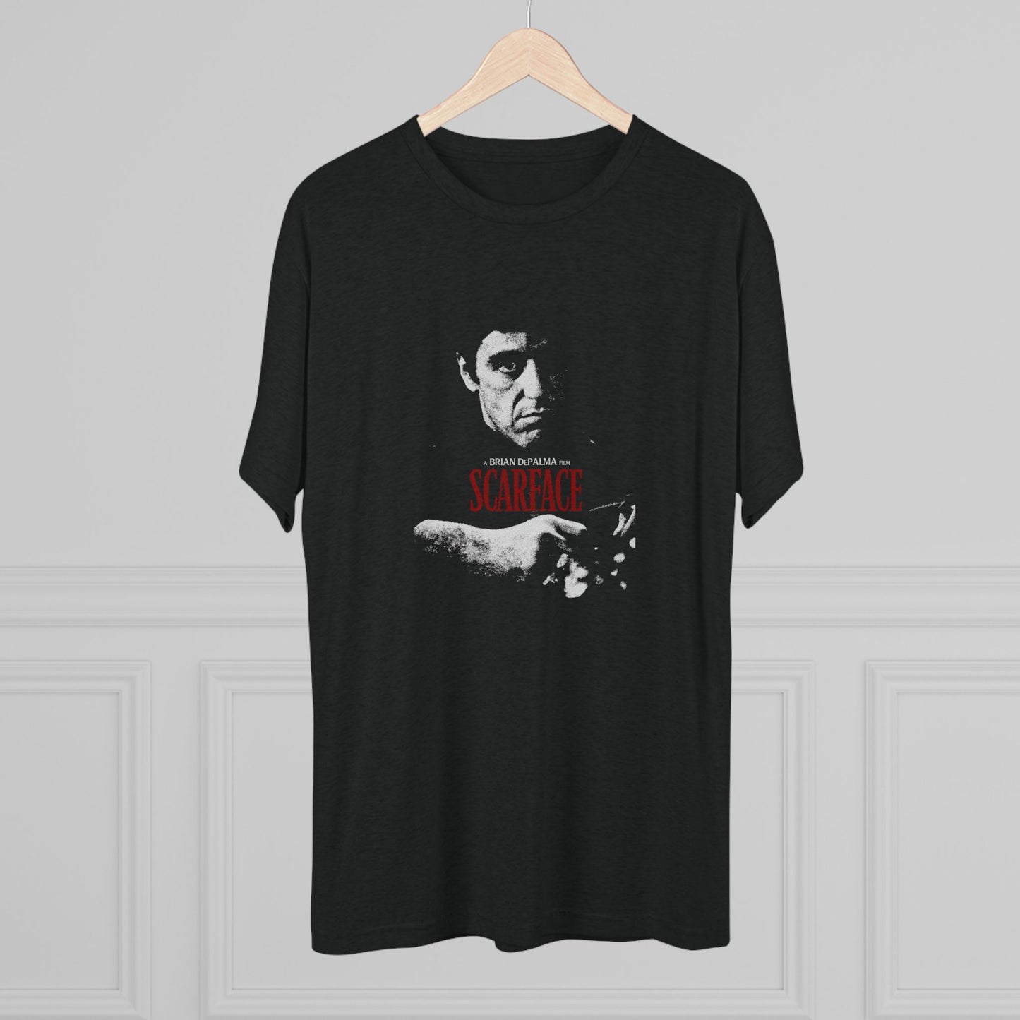 Scarface Tony Montana tri-blend graphic T Shirt