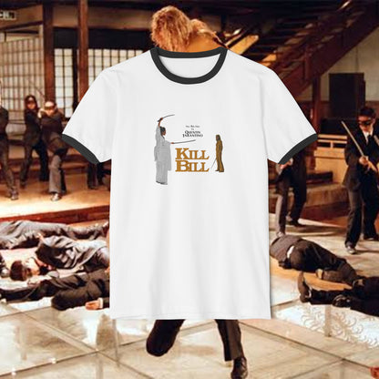 Kill Bill O-Ren-ishi and The Bride Quentin Tarntino minimilist T-Shirt