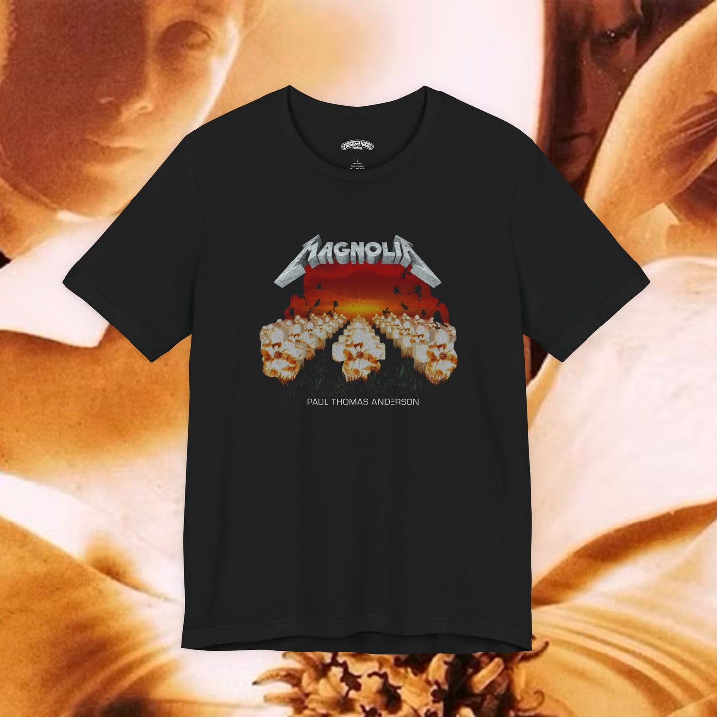 Metallica meets Magnolia Album Art Mash Up Tee