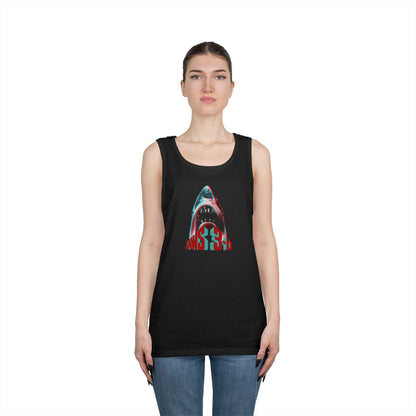 Jaws 3D Tank Tops
