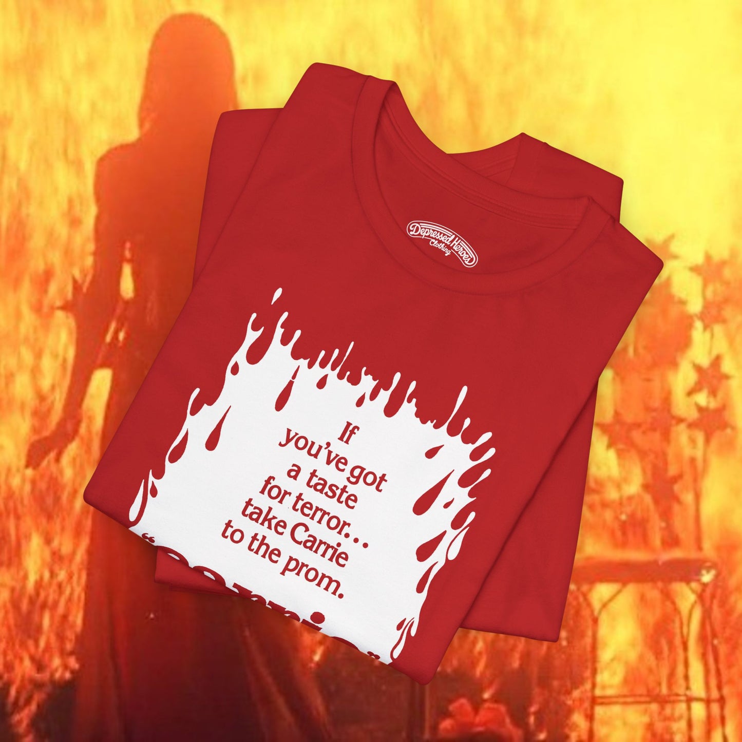 Carrie 1976 promo design T-Shirt