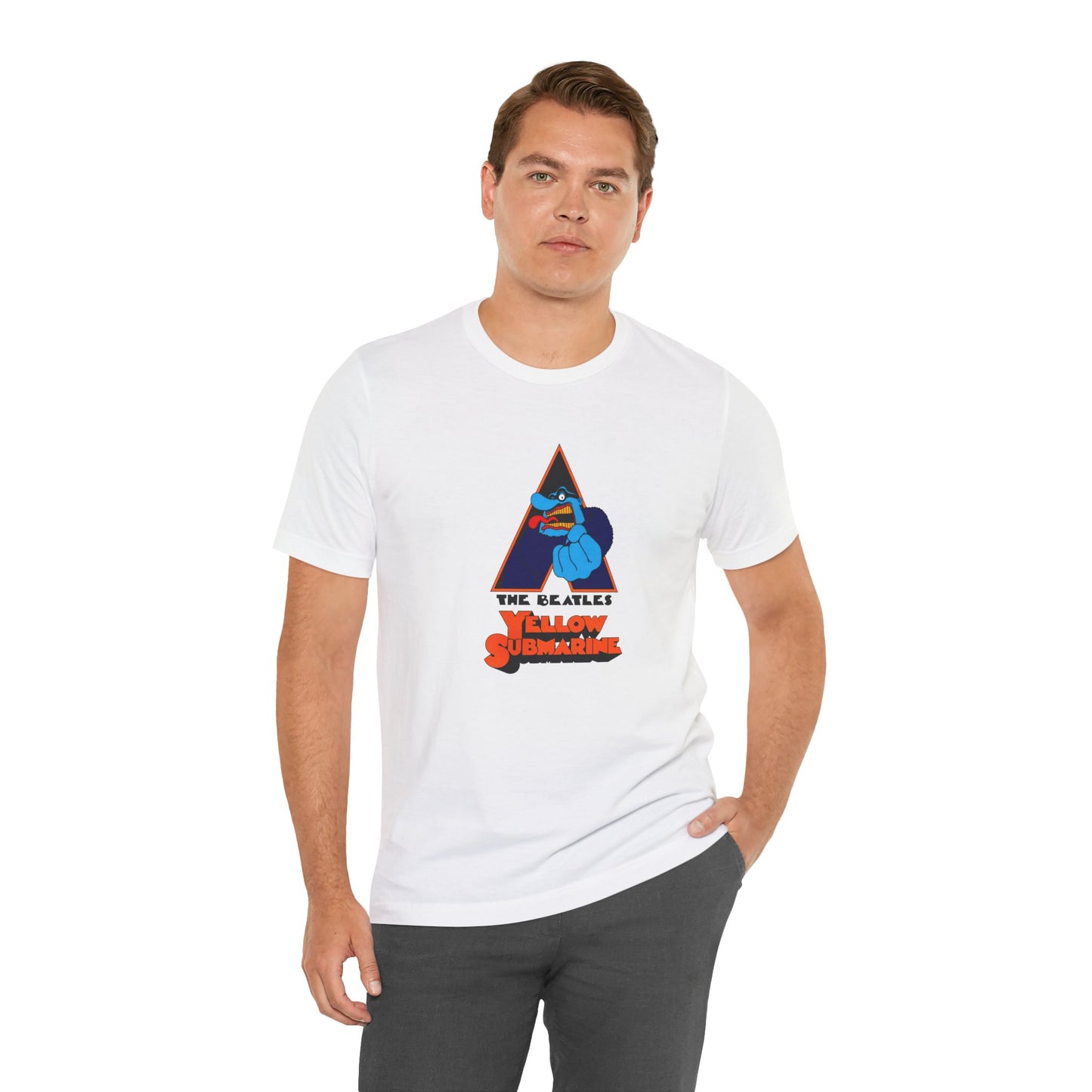 Yellow Submarine meets Clockwork Orange  Retro Beatles-Kubrick parody T-Shirt