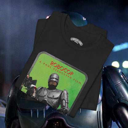 Robo Cop meets Queen's News of the World mash up T Shirt