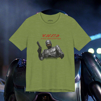 Robocop meets Queen News of the World album green T-Shirt