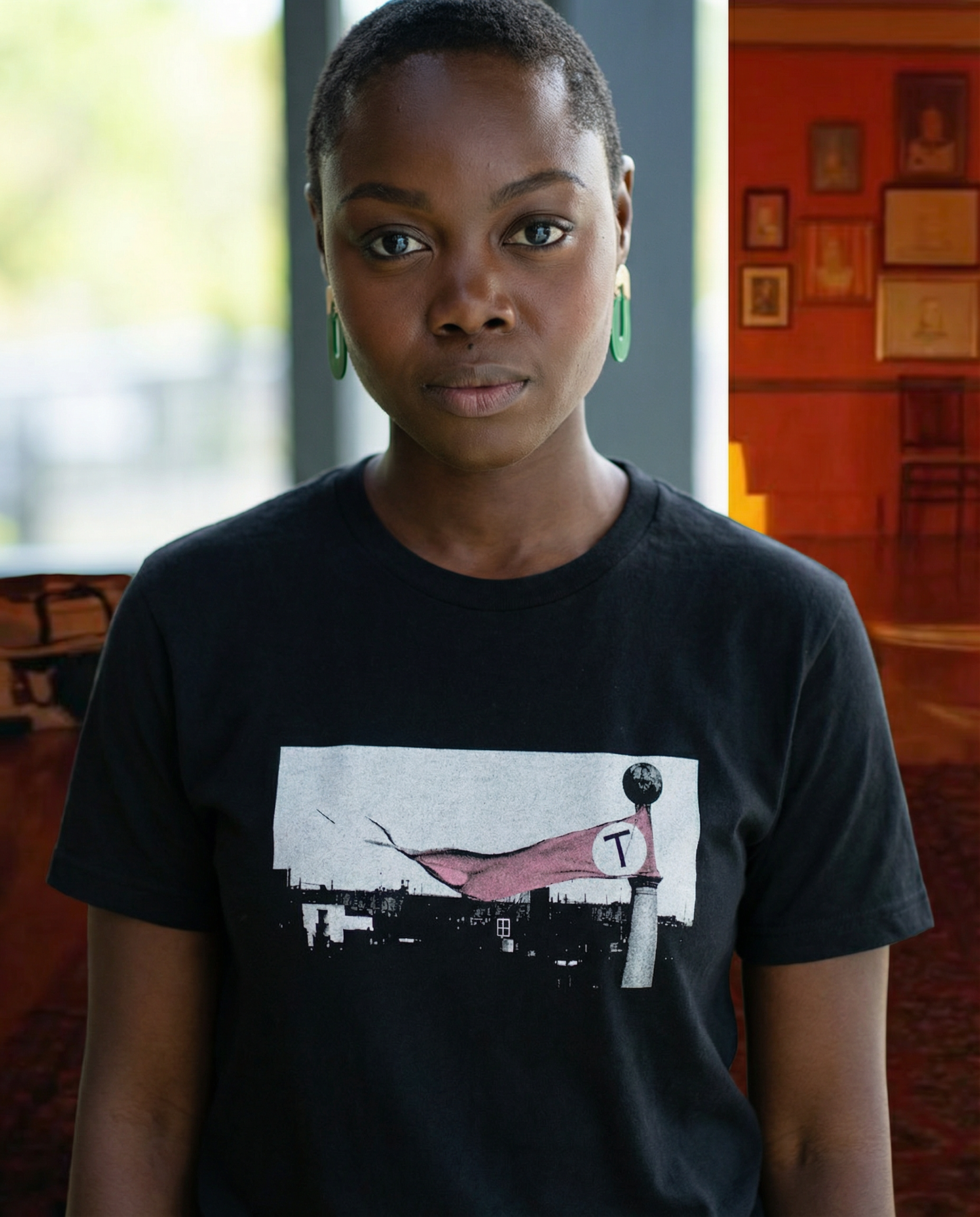 Royal Tenenbaums Flag shirt Wes Anderson tribute
