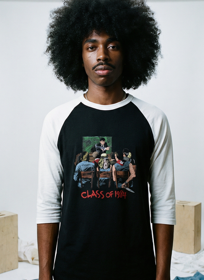 Class of 1984 — Unisex Three-Quarter Sleeve Raglan Shirt