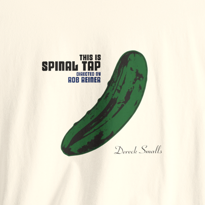 Spinal Tap Cucumber Velvet Underground Parody T-Shirt Derek Smalls