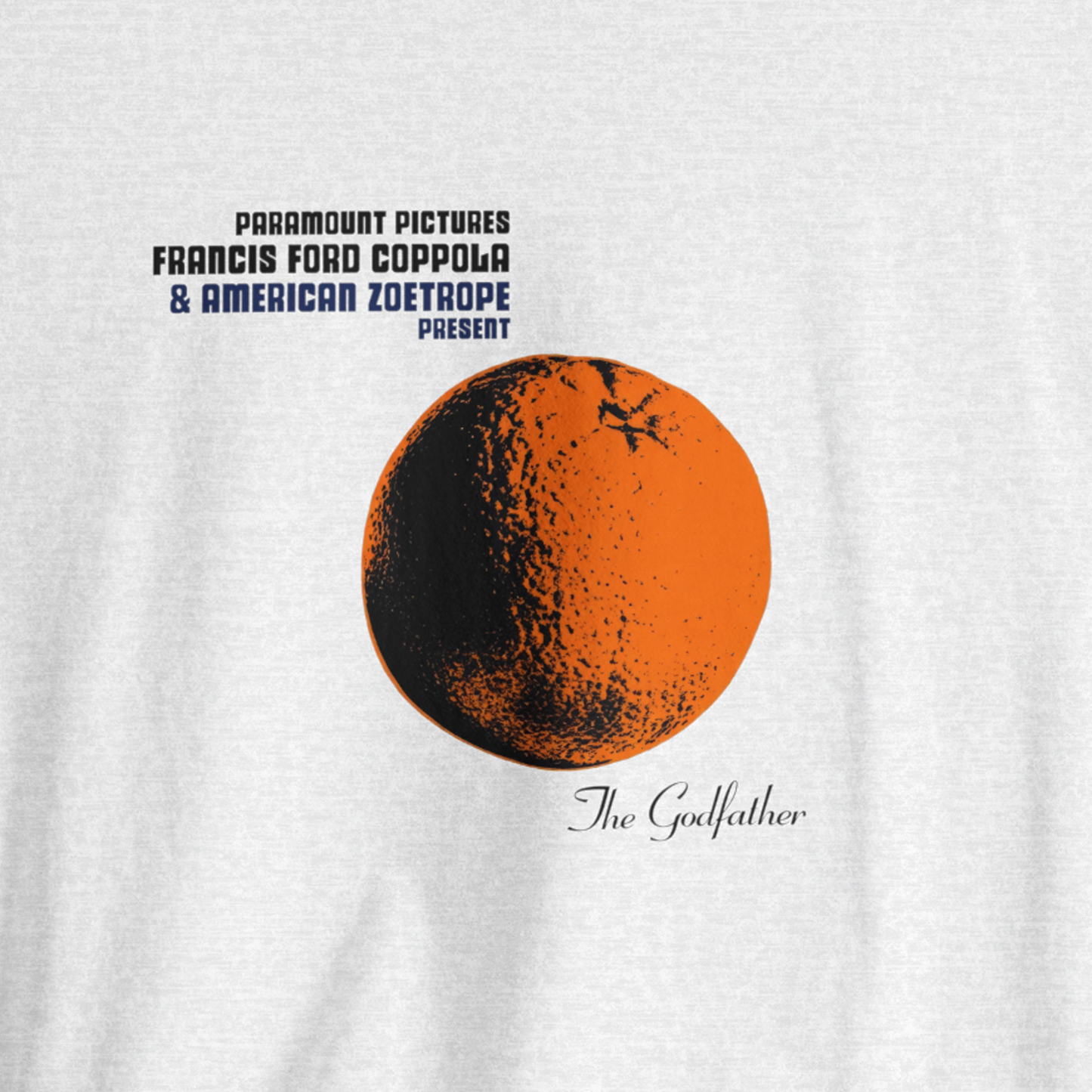 The Godfather Orange Parody Shirt, Velvet Underground Mashup Tee,  Funny Movie Music Fan Gift, Retro Film Art Graphic T-Shirt
