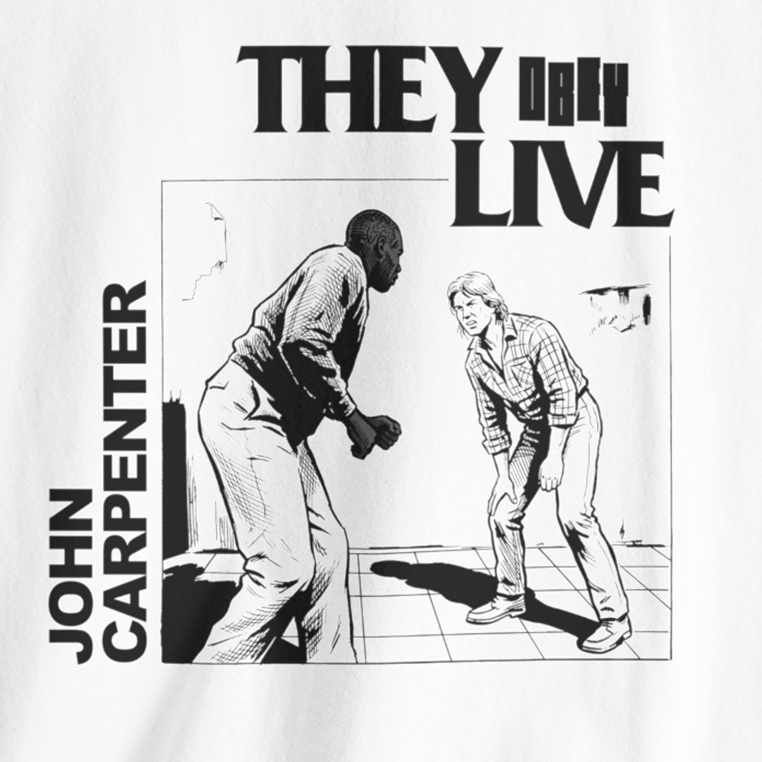 They Live meets Black Flag mash up T-Shirt