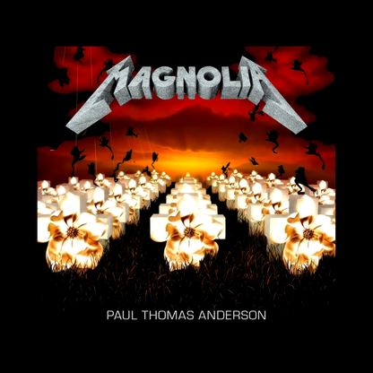 Metallica meets Magnolia Album Art Mash Up Tee