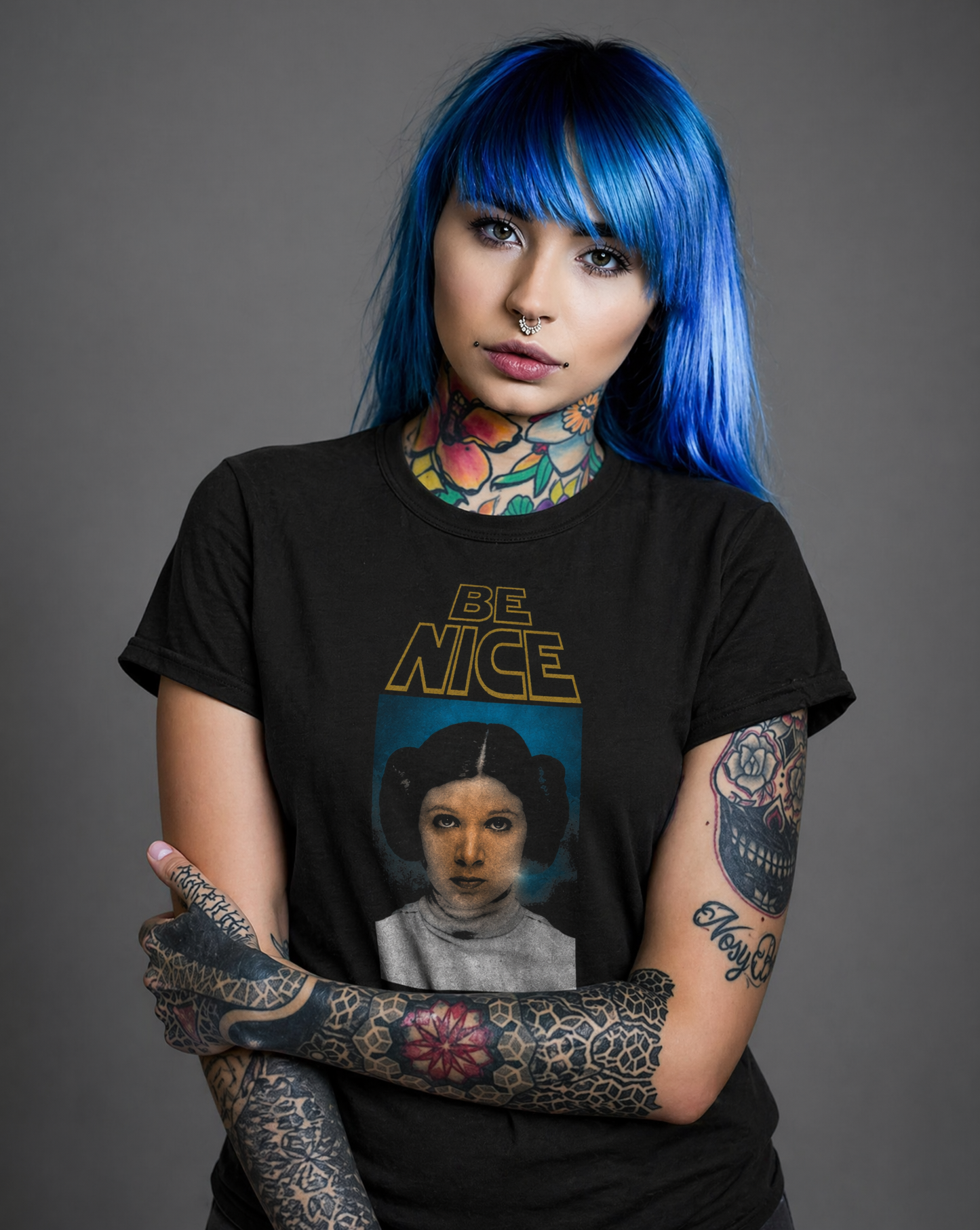 Princess Leia Be Nice T-Shirt