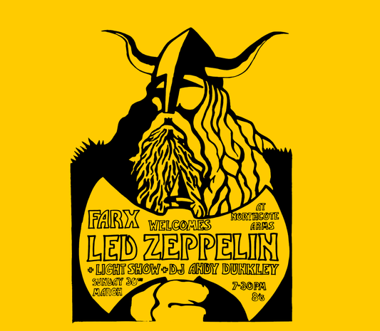 Zep at Northcote Arms vintage ad T-Shirt