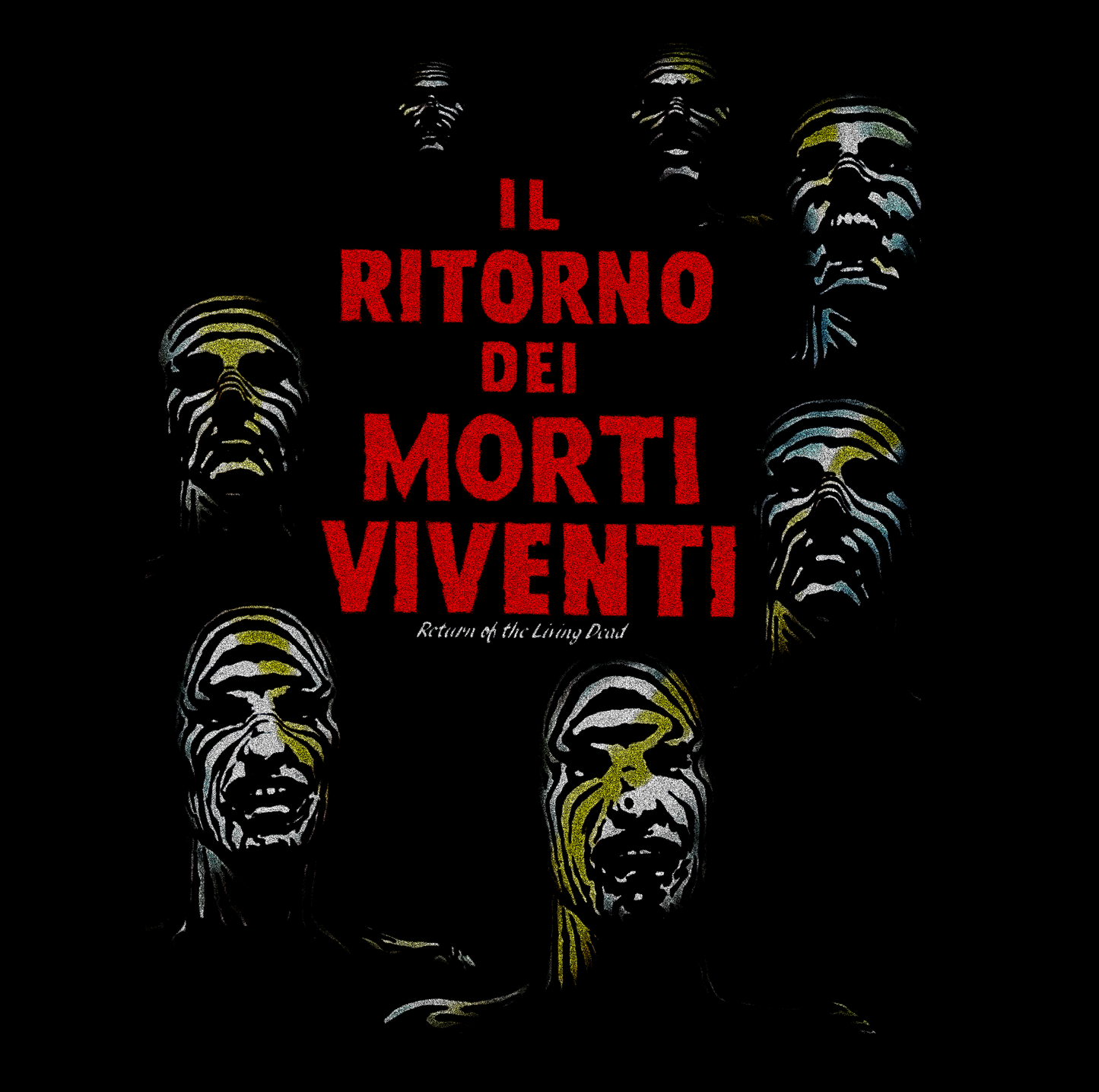 Return of the Living Dead Italian poster T-Shirt