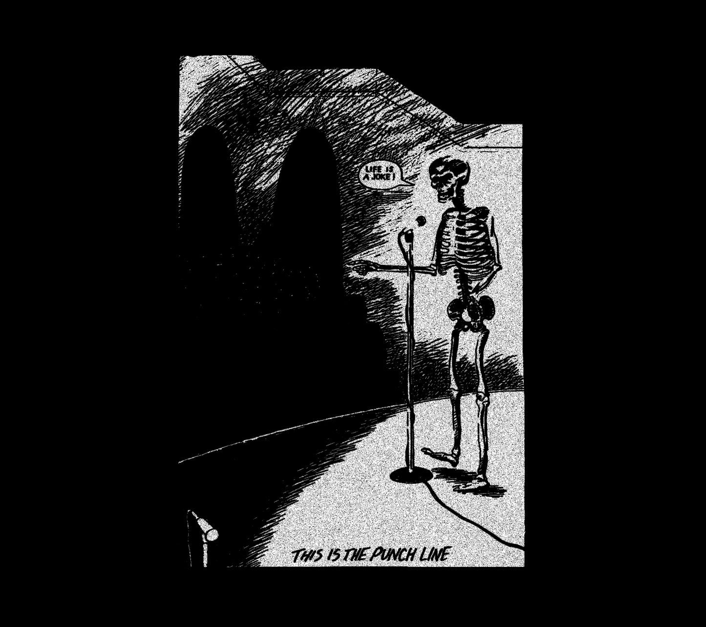 Raymond Pettibon Life is A Joke T-Shirt