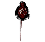 Raymond Pettibon Bleeding Heart Ringer T-Shirt