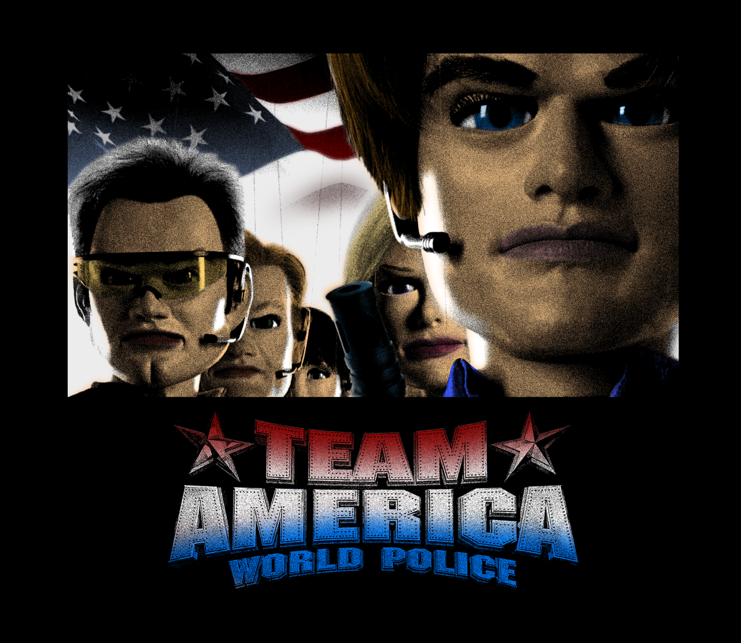 Team America World Police vintage style T-Shirt