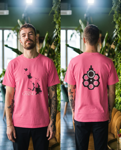 Casino Martin Scorsese classic pink doubled sided T-Shirt