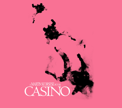 Casino Martin Scorsese classic pink doubled sided T-Shirt