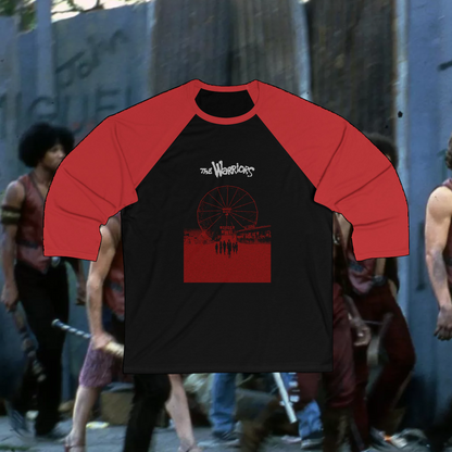The Warriors double sided 3/4 sleeve raglan T-Shirt