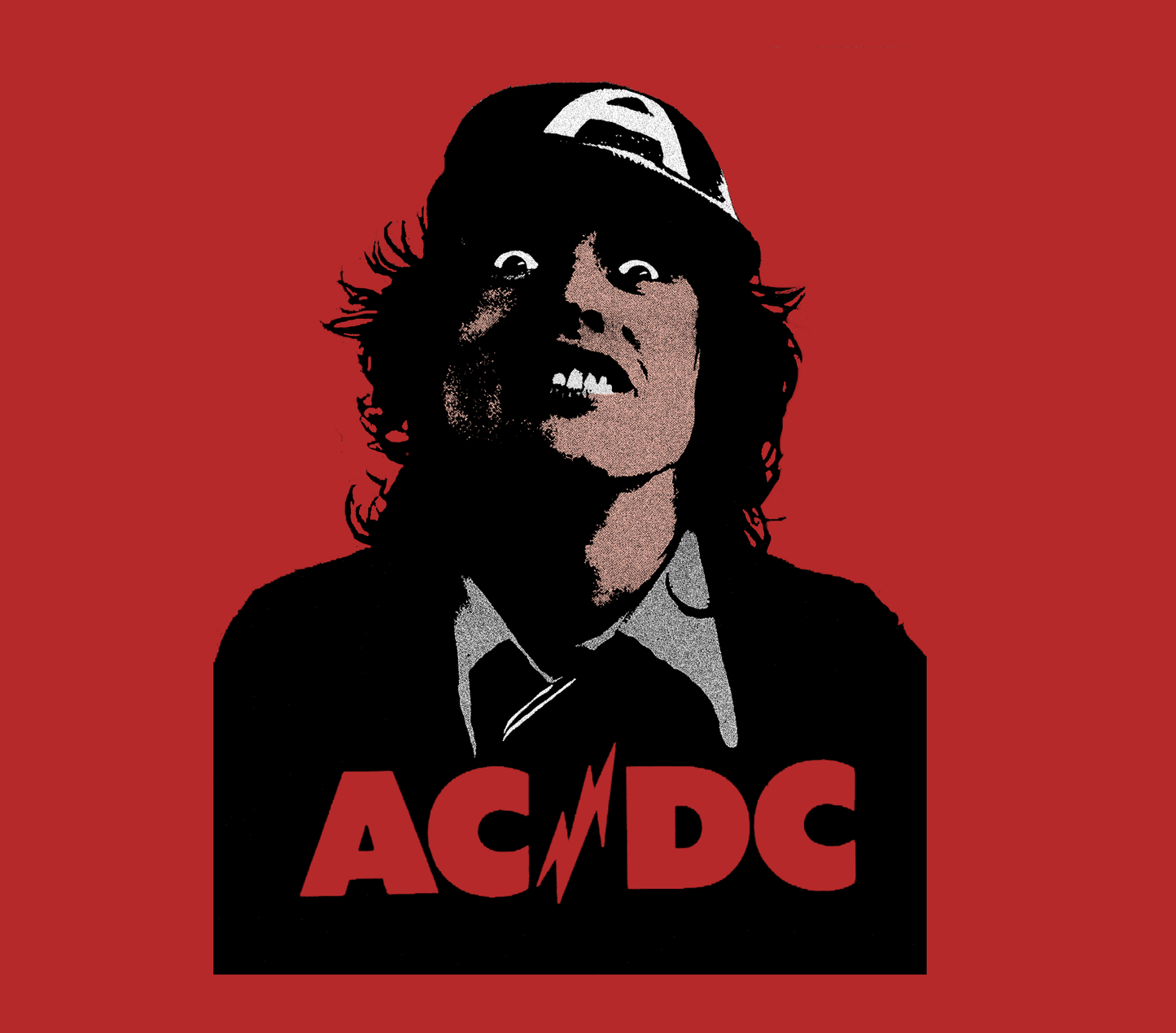 AC/DC vintage style double sided T-Shirt