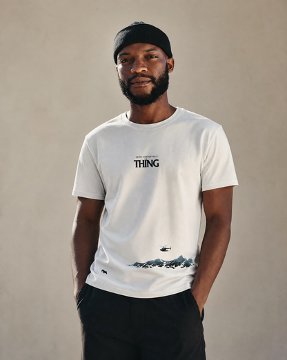 The Thing opening scene minimilast polyester T-Shirt | John Carpenter