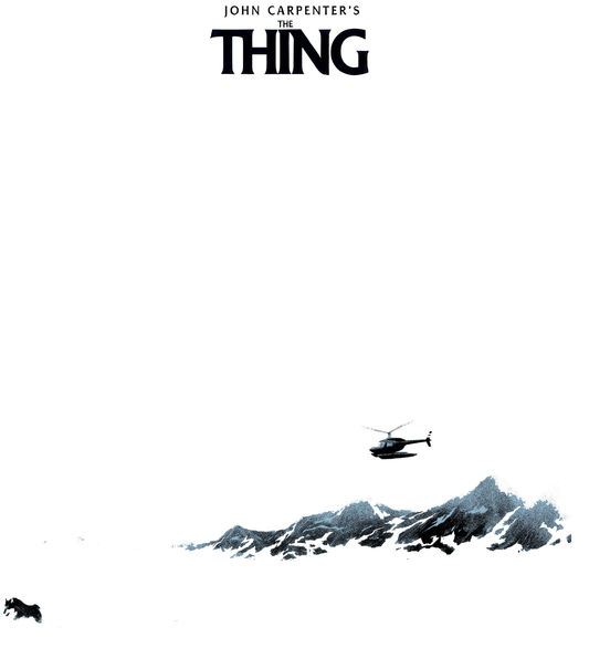 The Thing opening scene minimilast polyester T-Shirt | John Carpenter