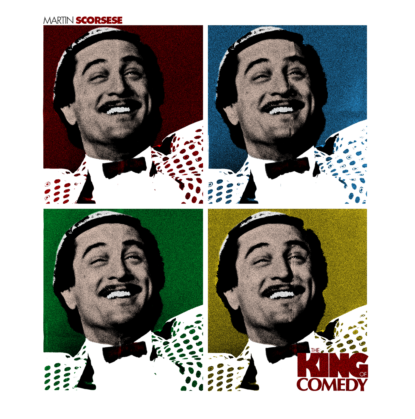 The King of Comedy Robert Deniro french film poster tri-blend soft T-Shirt