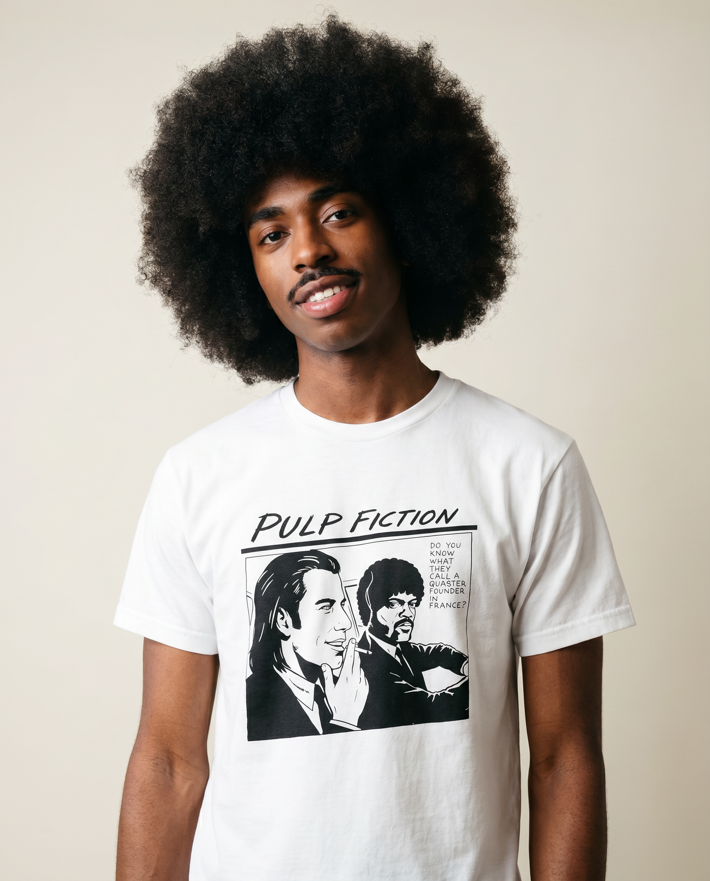 Pulp Fiction meets Sonic Youth mash up T-Shirt | Tarantino