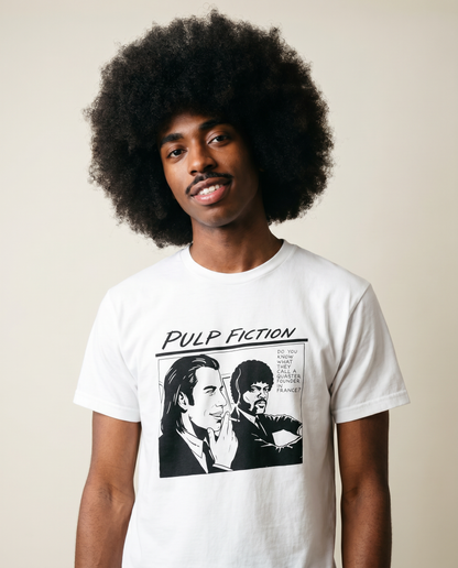 Pulp Fiction meets Sonic Youth mash up T-Shirt | Tarantino