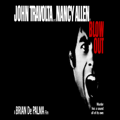 Blow Out Brin DePalma John Travolta double sided T-Shirt