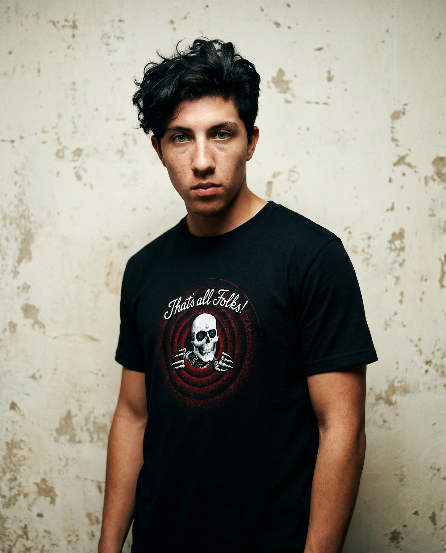 The Ripper meet Looney Tunes 'That's All Folks!' skate T-Shirt
