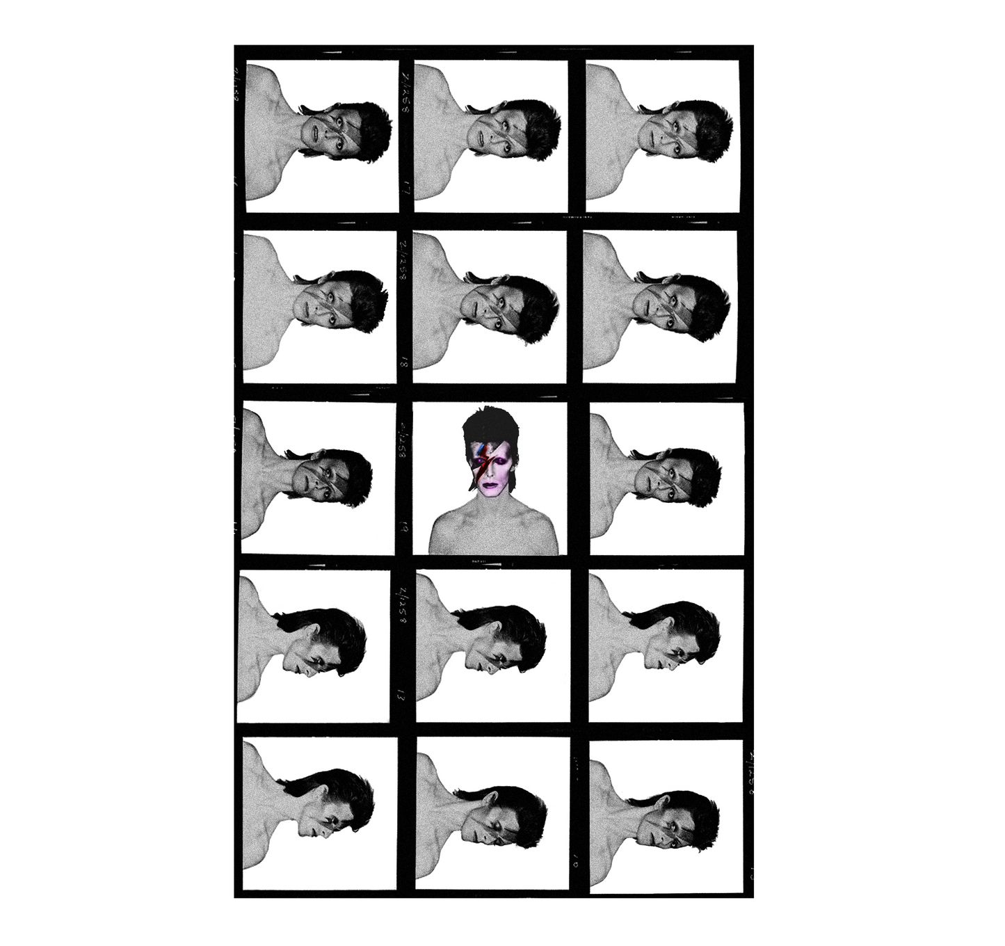 David Bowie 70's era double sided ringer T-Shirt