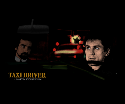 Taxi Driver Marty & Bob | Scorsese & Deniro tribute T-Shirt